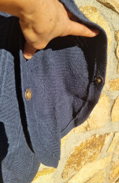 Poncho de lână Massimo Dutti