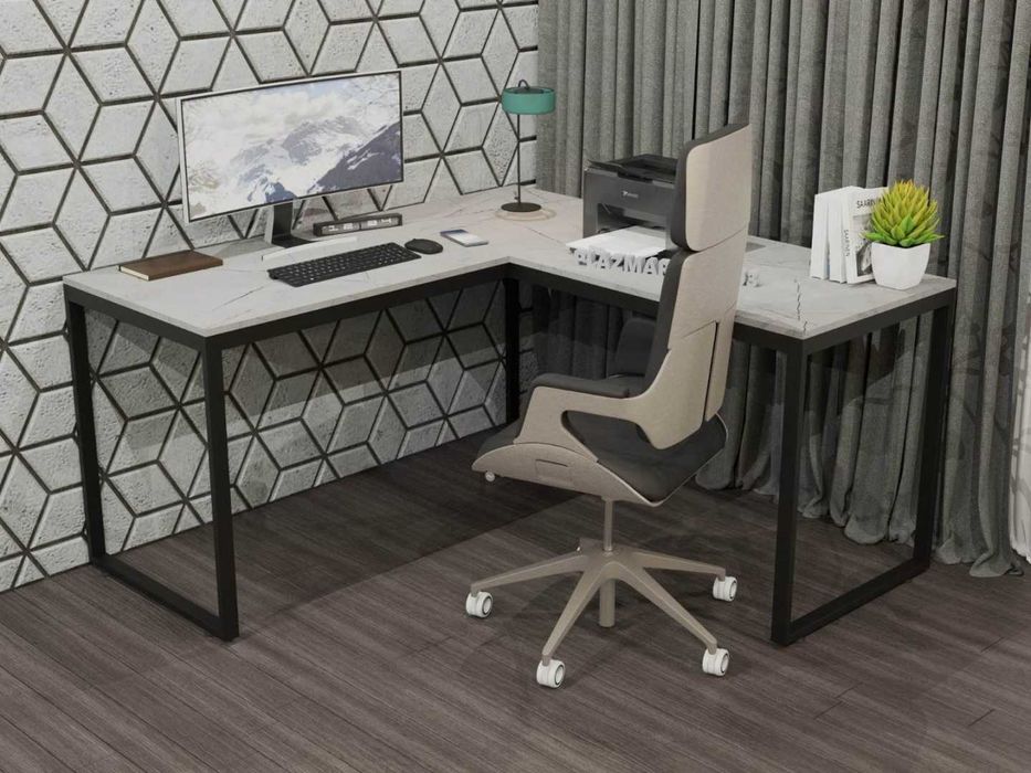 компьютерный стол угловой  loft