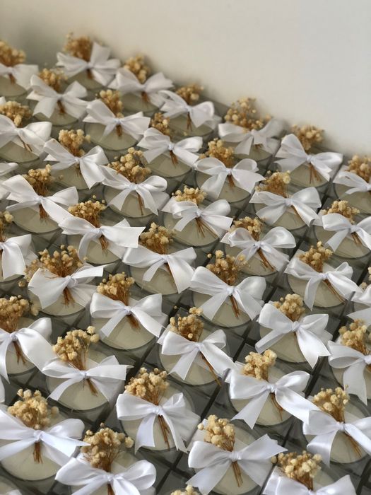 Бонбоньерки-свечи для праздника