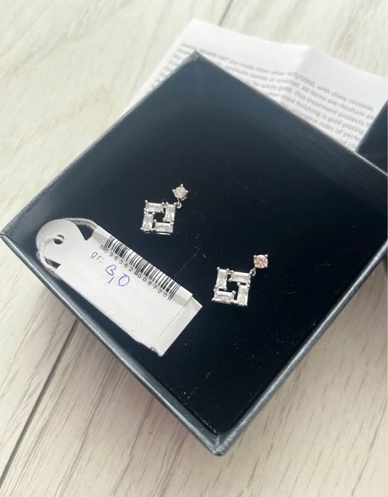 Cercei superbi argint 925 cu pietre de zircon
