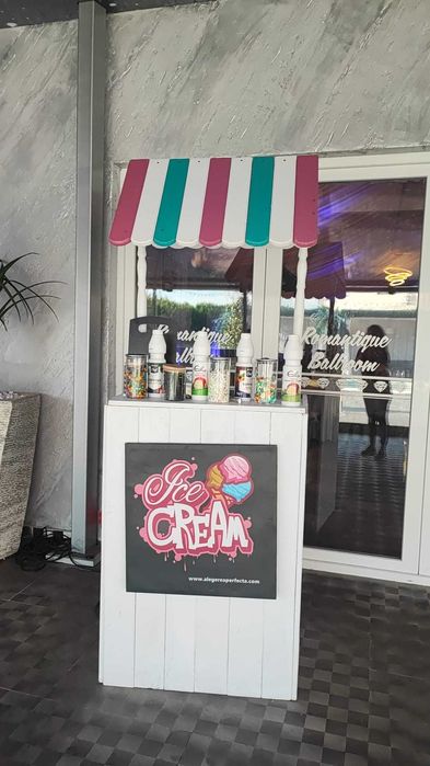 Ice cream bar vitrina de inghetata pentru evenimente