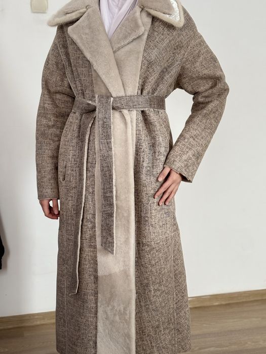 Двухсторонняя Шуба Дубленка