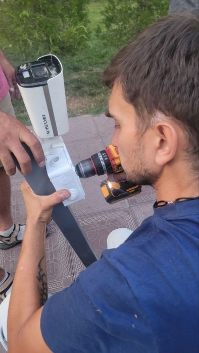 Камеры видеонаблюдения, установка - монтаж камер видеонаблюдения