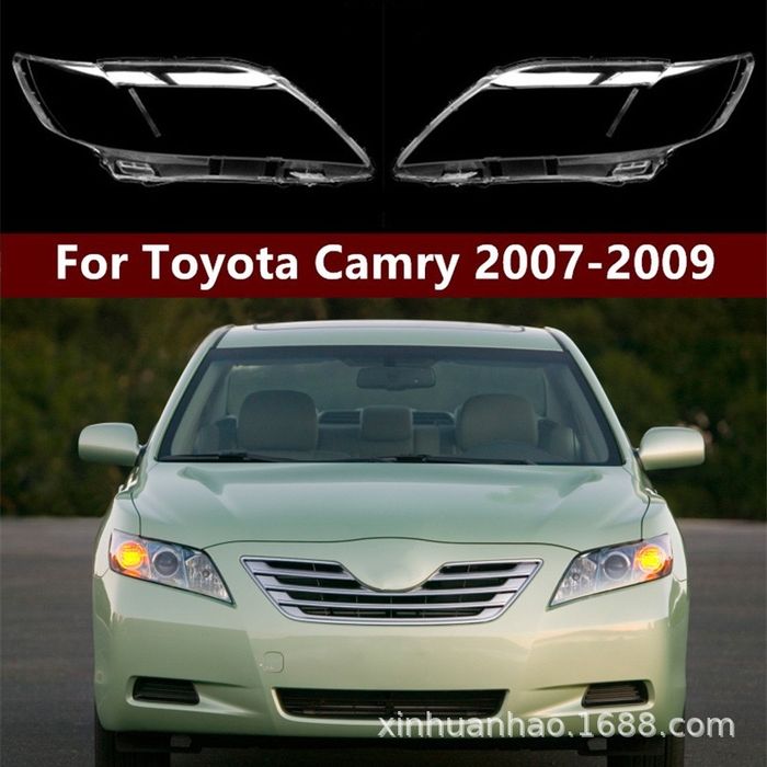 Стекло фар Toyota camry 40