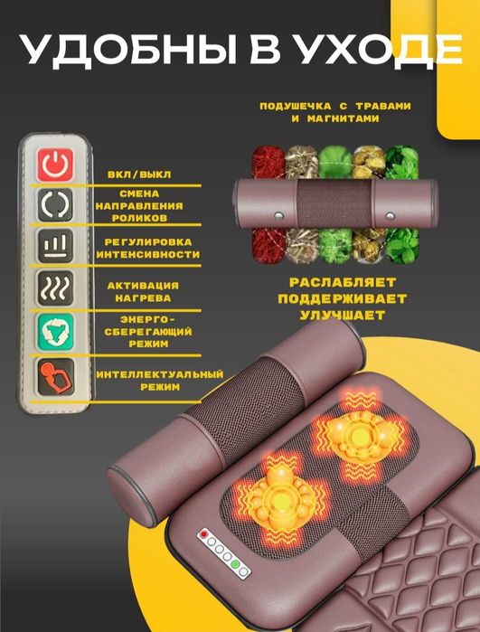 Матрас массажер для спины и тела