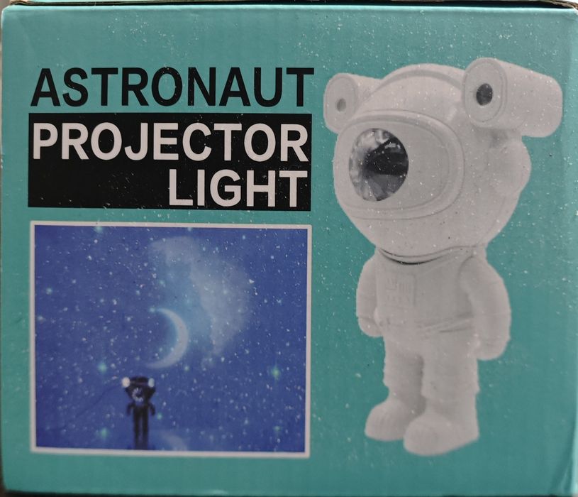 Лампа проектор Астронавт, Лампа звездно небе, с Bluetooth