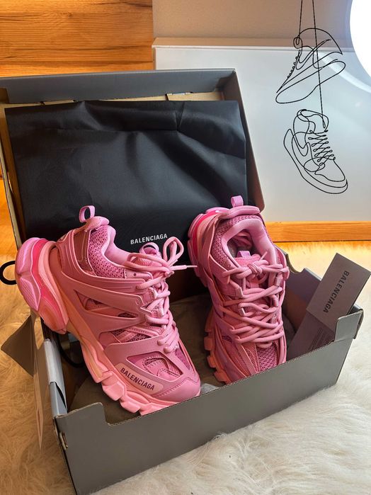 BalenciagaTrack - roz 38 (adidasi)
