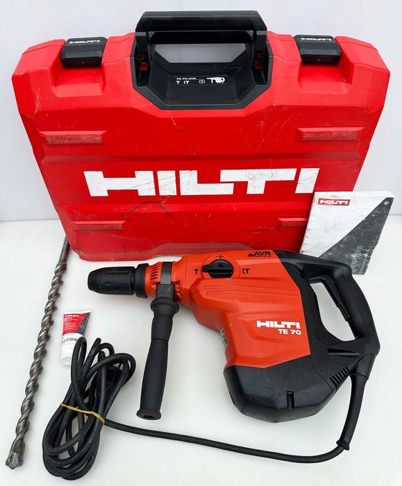 Hilti TE 70-AVR - Комбиниран перфоратор 1800W 11.5J като нов!