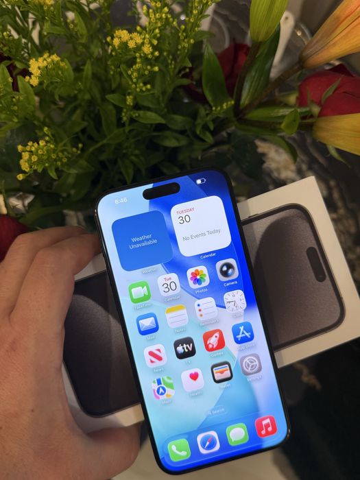 Iphone 15 pro max 256GB emeika o’tmagan eSIM ishlamidi bypass bolgan