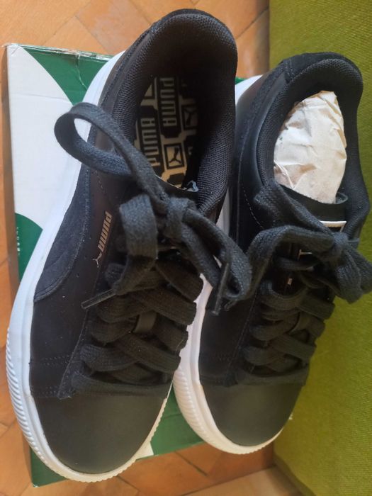 Дамски, нови, обувки Puma Suede, естествена кожа,36, 1/2 номер