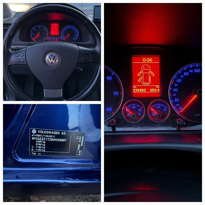 Vând vw touran dsg 2.0.   7 locuri