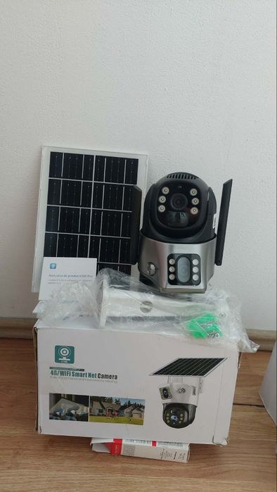 Camera Supraveghere 4G cu panou solar