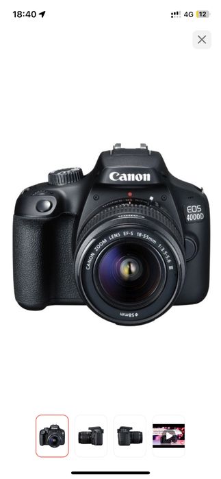 canon eos 4000d новая