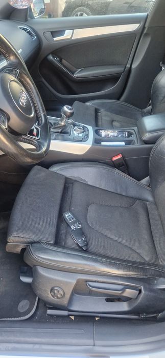 Audi A5 facelift alb perlat 2.0TDI 177cp euro5 manual S-line Proprieta