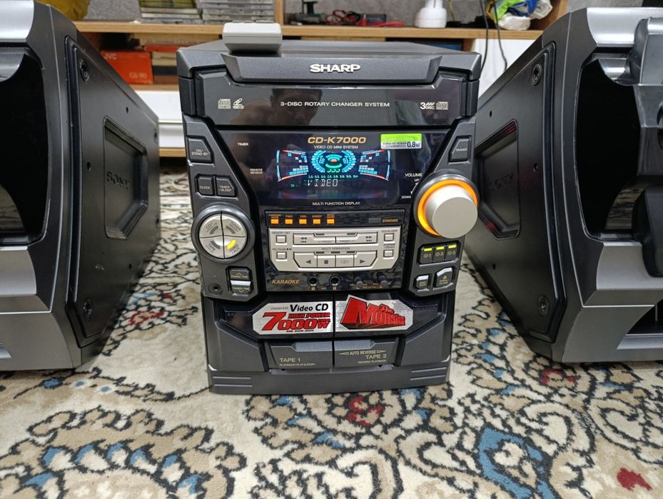 Музыкальный центр sharp sd-k 7000 Bk