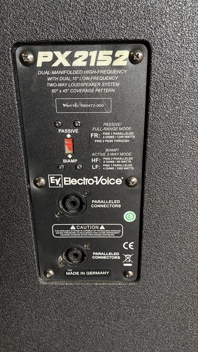 Electrovoice DVX 3150 (fbt,rcf,electrovoice)
