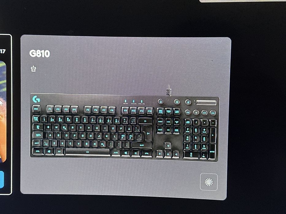 Tastatura logitech g810
