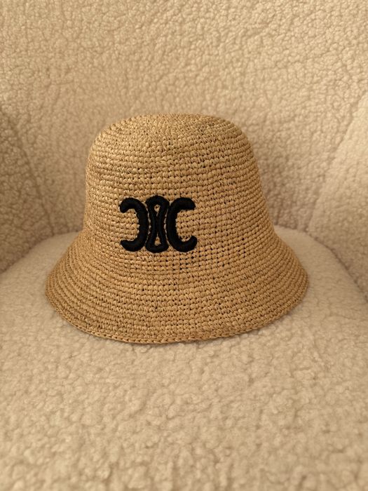 Дизайнерска шапка 100% raffia