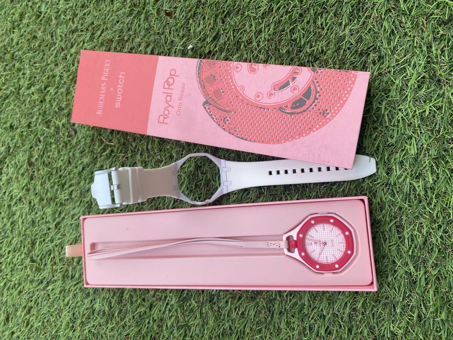 Audemars piguet x swatch otto rosso - Full Box,Livrare cu verificare-Brǎțarǎ cadou