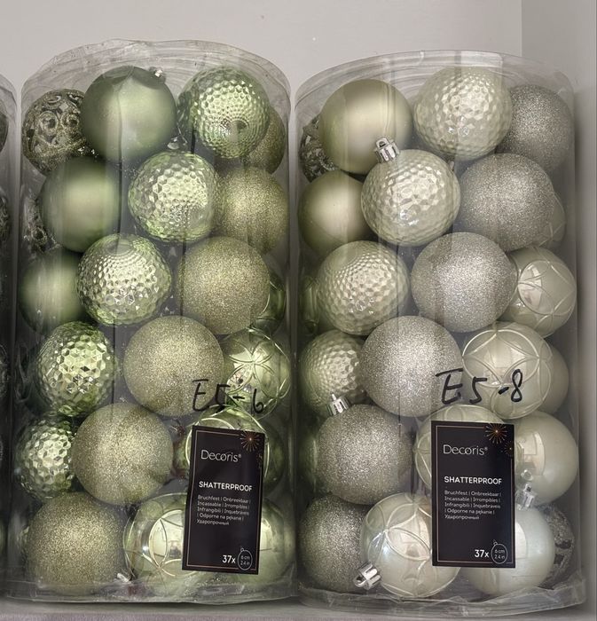 Елочные шары , набор Decoris 37 шт
