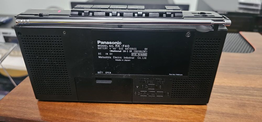 Boombox miniatura! Panasonic RX-F 40/
