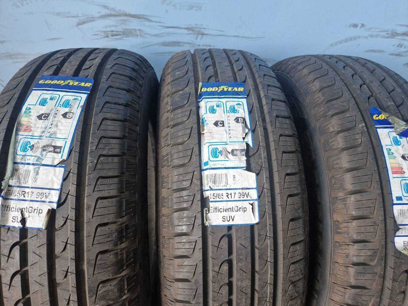 3 Goodyear R17 215/65/ 
нови летни гуми 
DOT1918