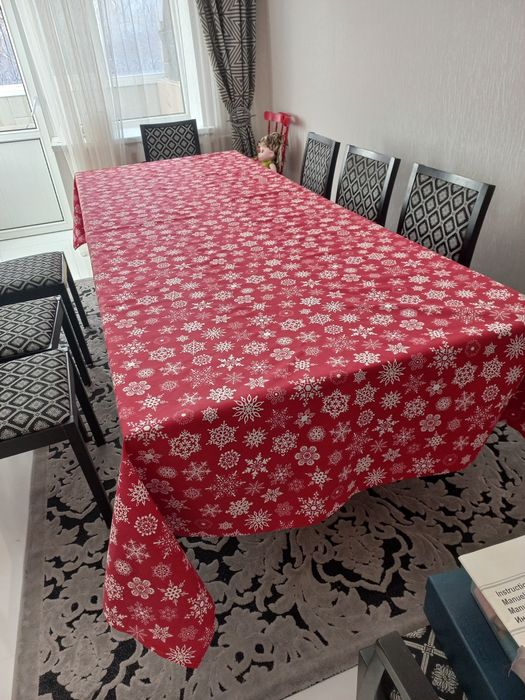 Скатерть новогодняя