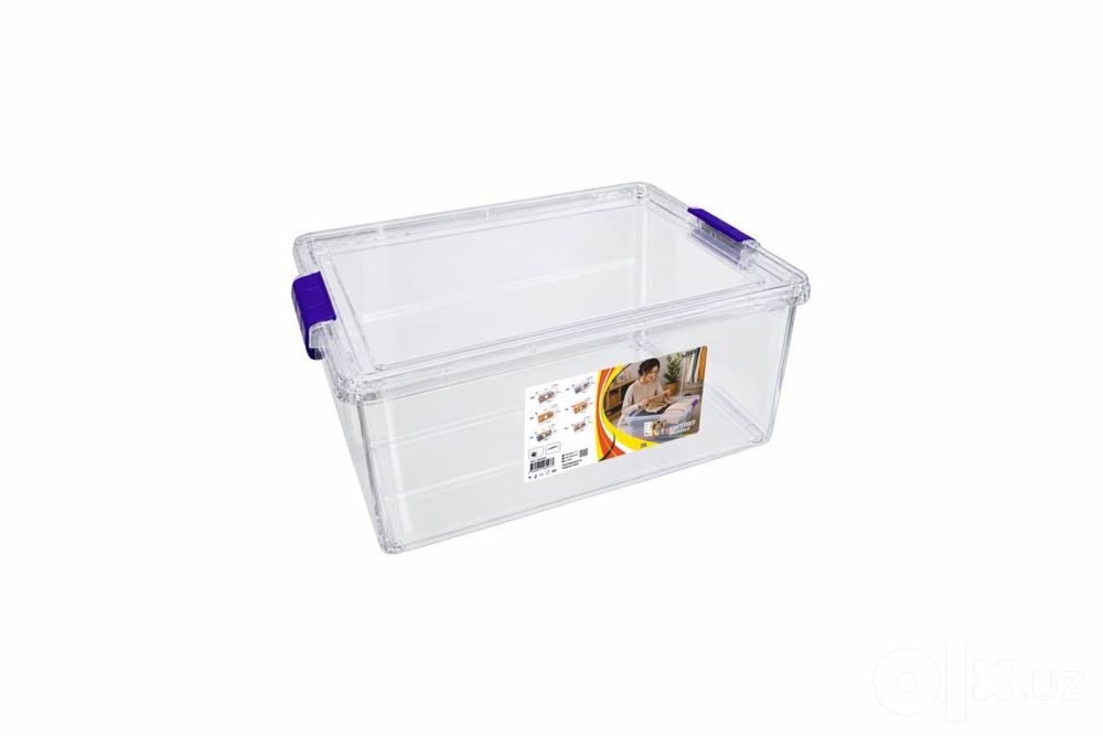 Plastmassa shaffof konteynerlar