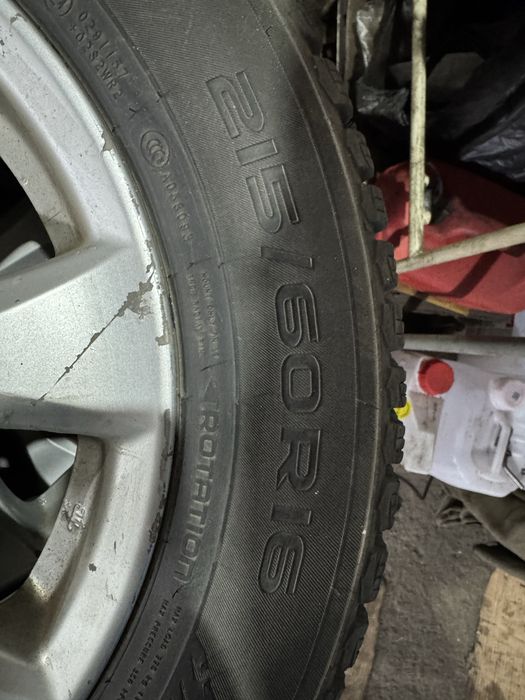 Продам колеса в сборе на camry