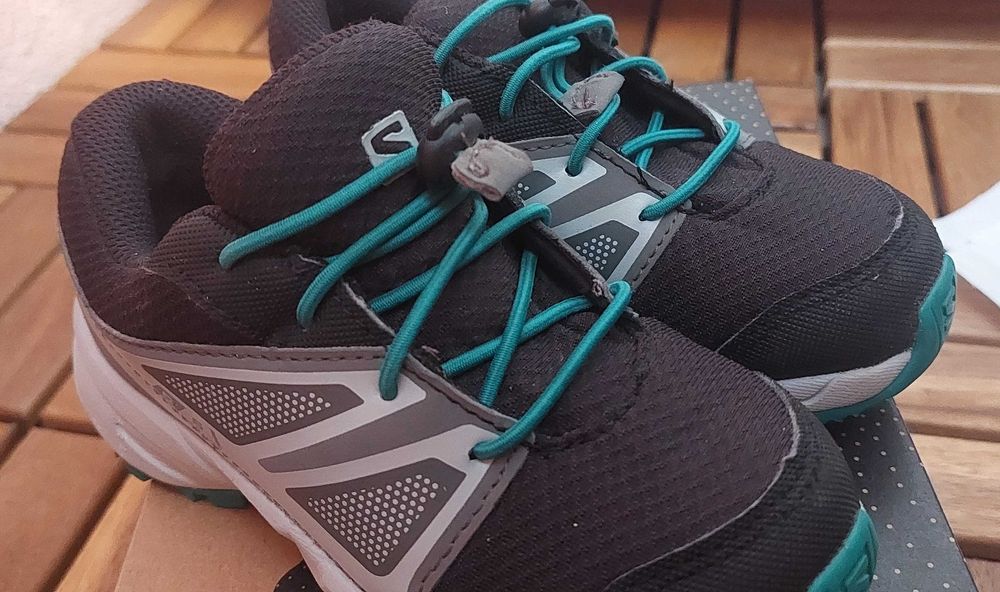 Детски обувки за момче Salomon XA Pro V8 Mid & Salomon Sense CSWP K