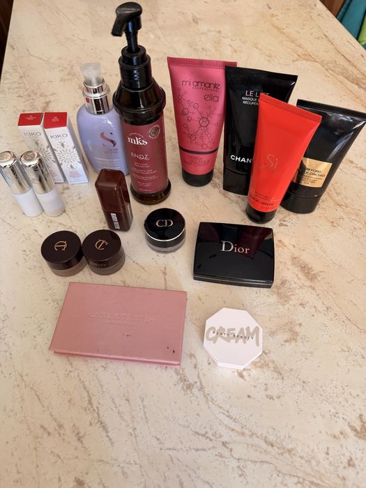 Разпродажба козметика Dior Fenty Chanel Charlotte Tilbury ABH Kiko Tom Ford Huda Semi di lino