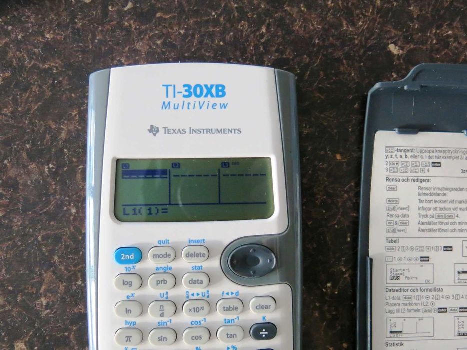Професионален калкулатор Texas Instruments TI-30XB MultiView