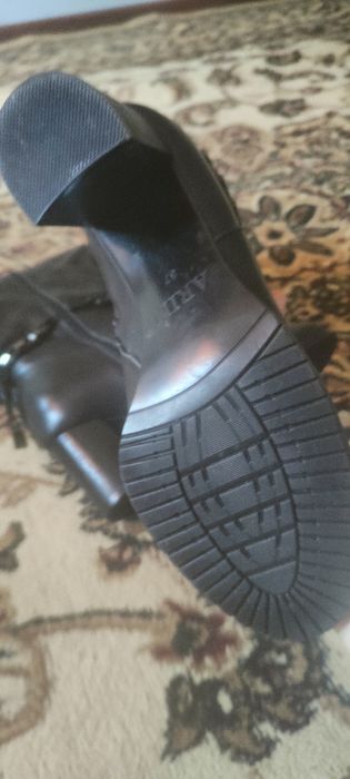 Сапоги из натуральной кожи