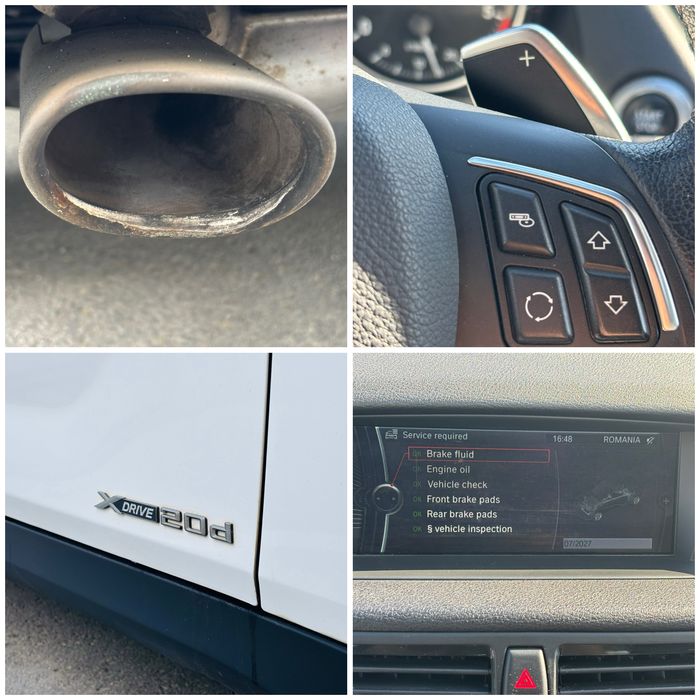 Bmw X1 Facelift/Joystick/Cutie Automata/Piele/Full istoric BMW/2.0d 184Cp/Xdrive-4x4/incalzire scaune/Eco Pro/Xenon/Garantie 12 luni