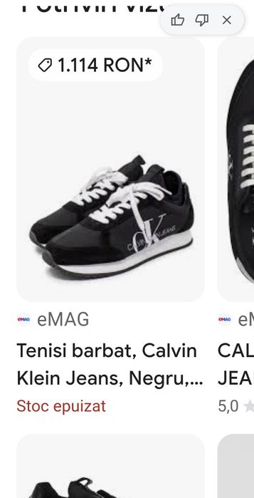 Vand Adidasi Calvin K