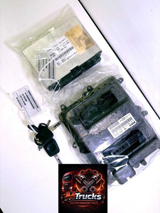 Kit pornire motor MAN Euro 4, 5– ECU + FFR + cheie