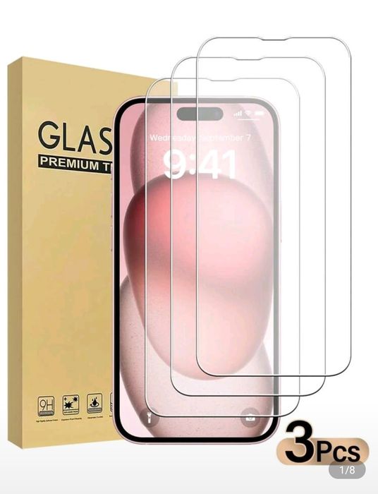 Set de 3 buc-Folie protecție telefon iPhone 16,16 Pro Max
