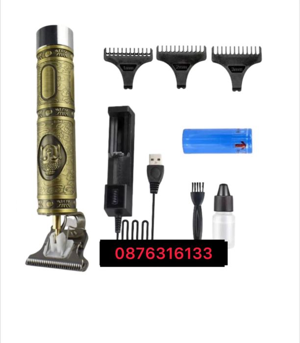 Чисто нов Професионален тример с Т- острие, Машинка