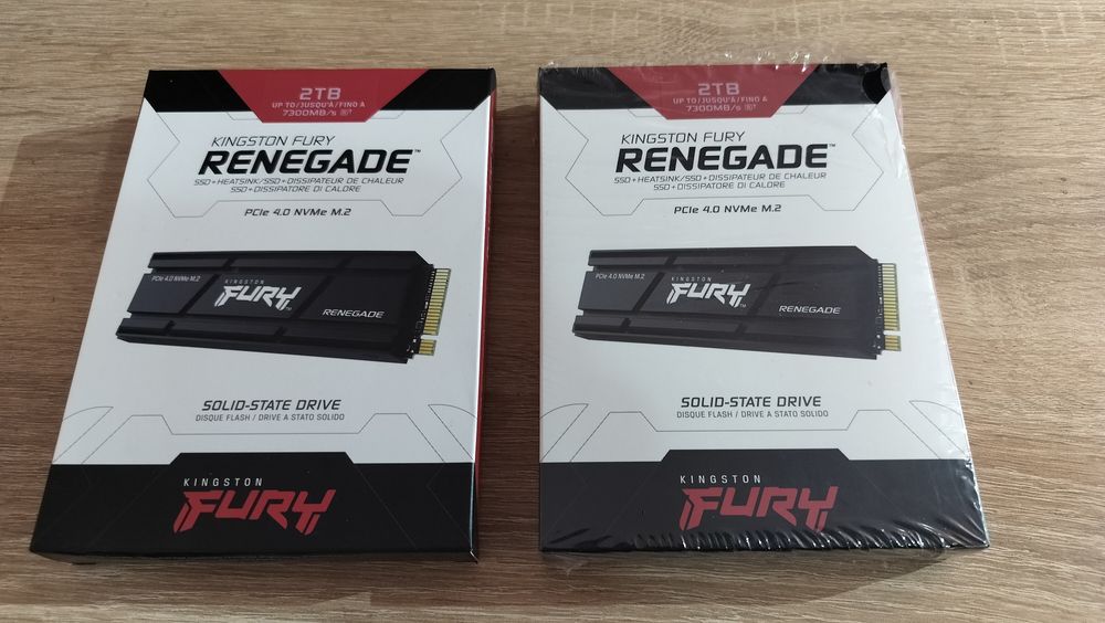 SSD 2x2TB KINGSTON Fury Renegade, 4TB