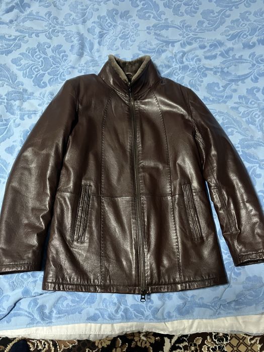 Мужская Стильная дубленка