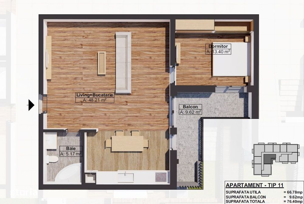 2 Camere | Dobroesti-Fundeni | Comision 0% | Rate dezvoltator