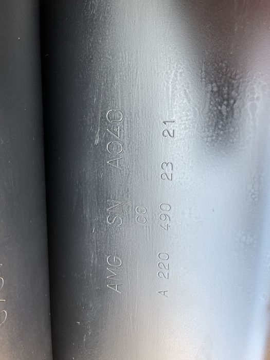 Выхлоп АМG 5.0 W220