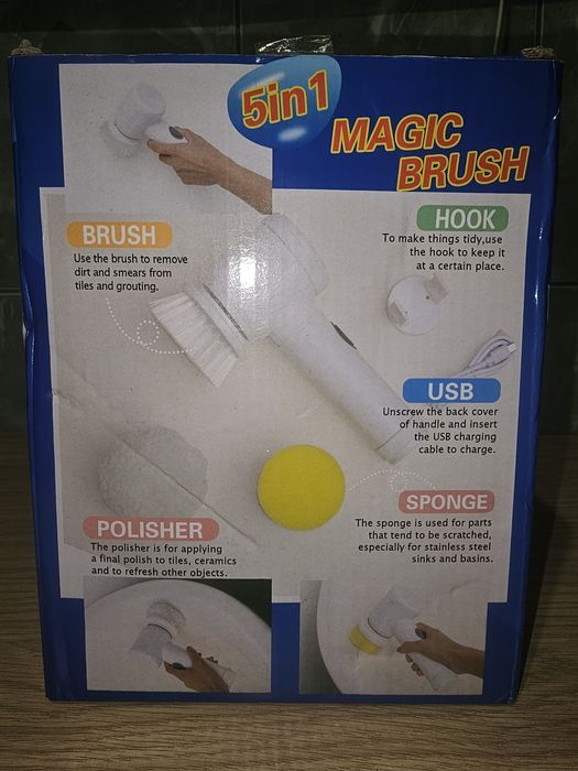Magic Brush , perie electrica de curațare