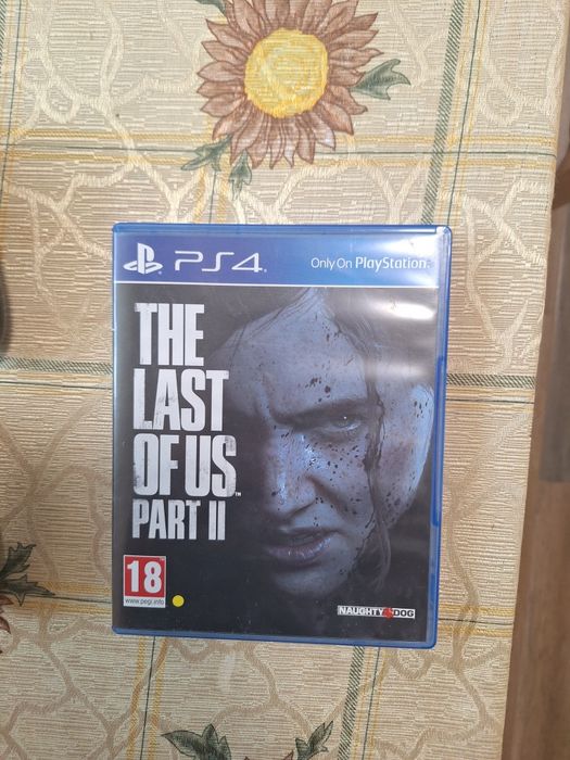 оригинални джойстика за PS4 (DualShock 4) + игра The Last of Us Part II (диск)