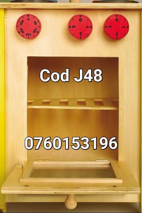 Bucatarie pt copii-3 in 1-Cu aragaz-chiuveta-masina de spalat-Nou- J48