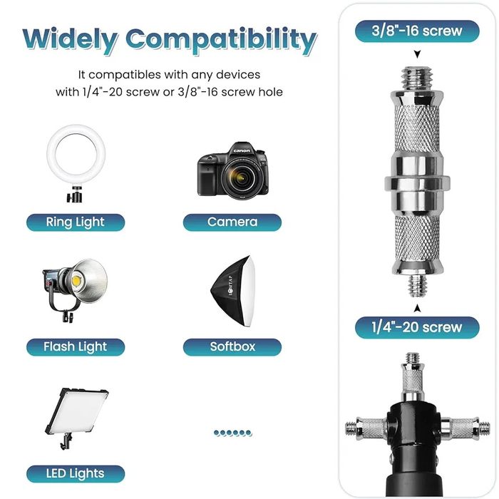 Разтегателна  Стенната стойка за фотографска светлина,и др.с гъвкаво в