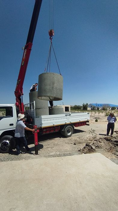 Quduq qazib kalodis oʻrnatamiz tiranshe kovlaymiz.