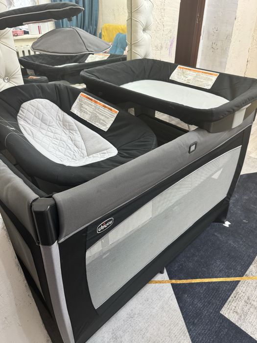 Продам кроватку манеж Chicco