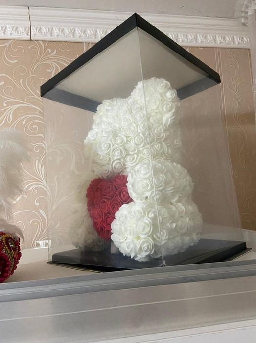 Мишка из роз. Самый красивый цвет