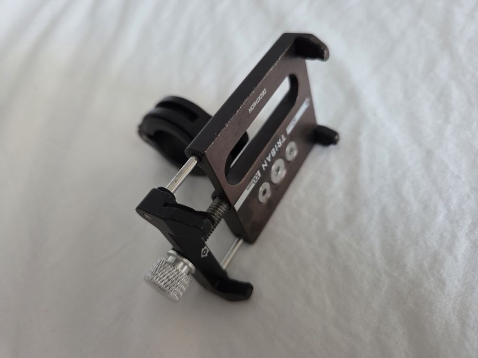 Suport telefon bicicletă / trotinetă TRIBAN Decathlon, aluminiu, universal